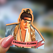 Crowned Clown Kdrama Stickers,  Waterproof kdrama stickers, Vinyl Kdrama Stickers, Kdrama stickers for kdrama journal, Yeo Jin Goo
