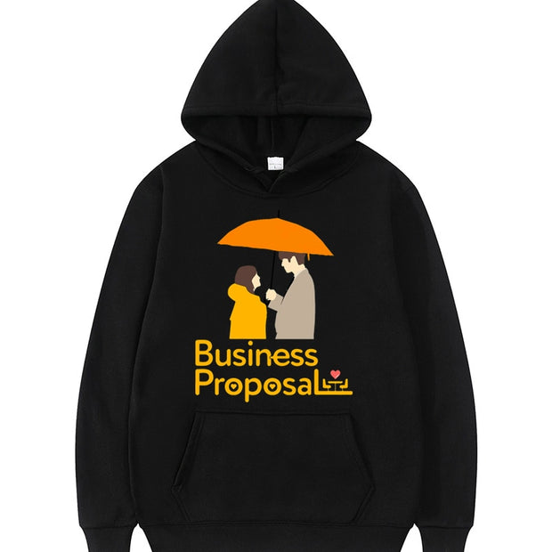 Kdrama Business Proposal Fleece Hoodies - Kdrama And Chill
