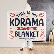 Wearable Kdrama Watching Blanket. Soft and cozy.  High quality.