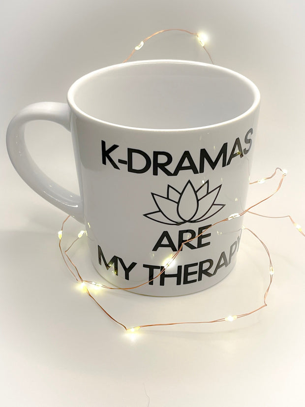 K-Drama Are My Therapy Mug - Kdrama And Chill