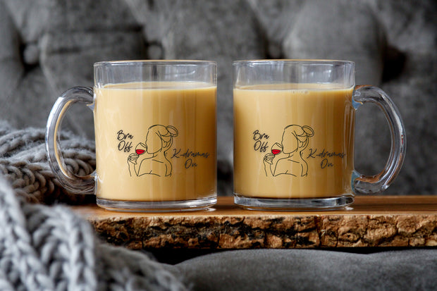 Glass Kdrama Coffee Mug - Kdrama And Chill